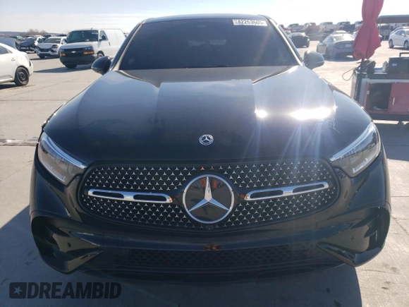 2025 Mercedes-Benz GLC with VIN W1NKJ4HB1SF265117, listed as a Copart auction lot 42263605 with 7,309 mi miles and Salvage Title. Bid and sale history available at carsss.com. Image 5.