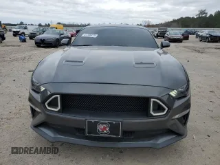 2018 Ford Mustang GT with VIN 1FA6P8CF8J5184795, listed as a Copart auction lot 45882485 with 96,733 mi miles and Salvage title. Bid and sale history available at DreamBid. Image 5.