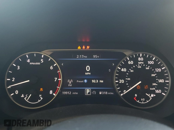 2024 Nissan Sentra SV with VIN 3N1AB8CV9RY373418, listed as a Copart auction lot 61962895 with 19,912 mi miles and Clean title. Bid and sale history available at DreamBid. Image 9.