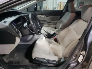 2015 Honda Civic Sedan LX with VIN 19XFB2E52FE023025, listed as a Copart auction lot 50225625 with 187,307 mi miles and Clean Title. Bid and sale history available at carsss.com. Image 7.