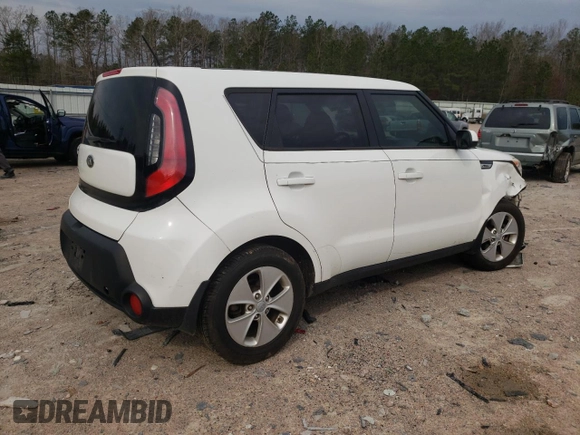 2016 Kia Soul with VIN KNDJN2A25G7244259, listed as a Copart auction lot 50251205 with 177,990 mi miles and Salvage Title. Bid and sale history available at carsss.com. Image 3.