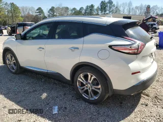 2016 Nissan Murano S with VIN 5N1AZ2MH9GN147593, listed as a Copart auction lot 49869525 with 93,360 mi miles and Salvage title. Bid and sale history available at DreamBid. Image 2.