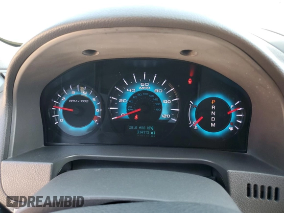 2010 Ford Fusion SEL with VIN 3FAHP0JG6AR333076, listed as a Copart auction lot 48672535 with 314,113 mi miles and Salvage Title. Bid and sale history available at carsss.com. Image 9.