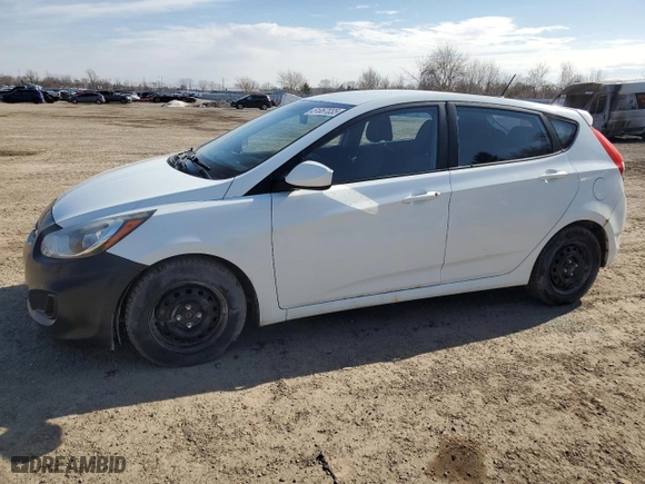 2014 Hyundai Accent GS with VIN KMHCT5AE7EU154616, listed as a Copart auction lot 51067035 with 243,524 mi miles and Clean Title. Bid and sale history available at carsss.com. Image 1.