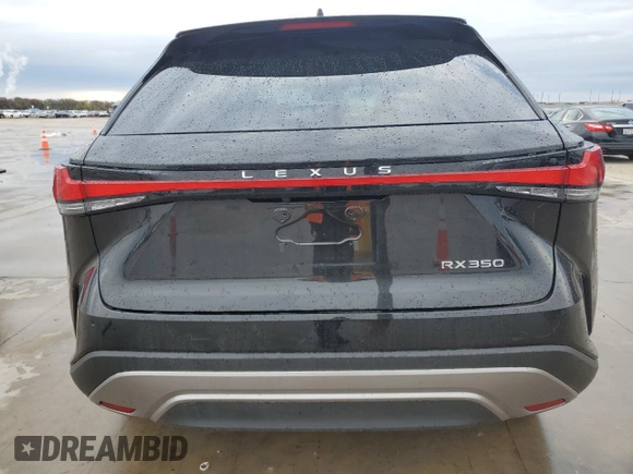 2024 Lexus RX with VIN 2T2BAMBA4RC030832, listed as a Copart auction lot 84024924 with 12,605 mi miles and Salvage Title. Bid and sale history available at carsss.com. Image 6.