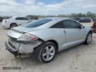2007 Mitsubishi Eclipse GT with VIN 4A3AK34T37E063401, listed as a Copart auction lot 70760944 with 166,641 mi miles and Salvage Title. Bid and sale history available at carsss.com. Image 3.