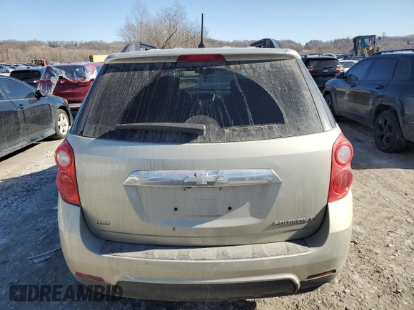2013 Chevrolet Equinox LT with VIN 2GNFLNEK8D6327534, listed as a Copart auction lot 47427395 with 111,531 mi miles and Salvage Title. Bid and sale history available at DreamBid. Image 6.