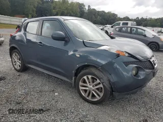 2012 Nissan Juke SL with VIN JN8AF5MR0CT113463, listed as a Copart auction lot 71394414 with 161,575 mi miles and Salvage Title. Bid and sale history available at DreamBid. Image 4.