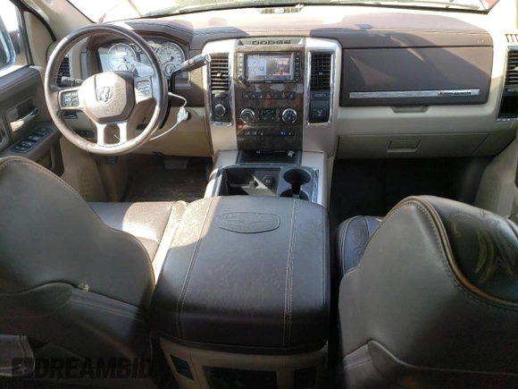 2012 Ram 2500 Laramie Longhorn with VIN 3C6UD5GL4CG225905, listed as a Copart auction lot 68752344 with 141,210 mi miles and Salvage Title. Bid and sale history available at carsss.com. Image 8.