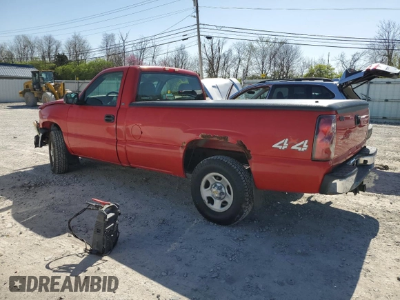 2003 Chevrolet Silverado 1500 Work Truck with VIN 1GCEK14X03Z280886, listed as a Copart auction lot 52237415 with 212,445 mi miles and Salvage Title. Bid and sale history available at DreamBid. Image 2.