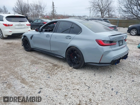 2024 BMW M3 Competition xDrive z VIN WBS43AY08RFS19830, wystawiony jako IAAI lot #41506228 z przebiegiem 10 330 mil mil oraz . Historia ofert i sprzedaży dostępna na DreamBid. Obrazek 3.