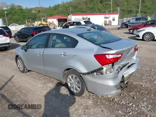 2016 Kia Rio LX with VIN KNADM4A34G6691074, listed as a IAAI auction lot 42165834 with 61,161 mi miles and . Bid and sale history available at DreamBid. Image 6.