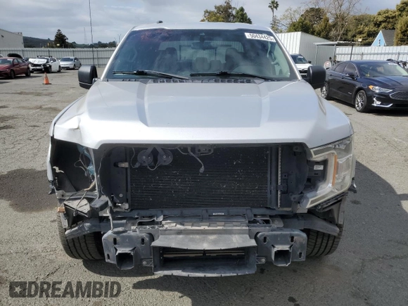 2019 Ford F-150 XL with VIN 1FTEW1CP3KKE38442, listed as a Copart auction lot 50434425 with 83,099 mi miles and Salvage title. Bid and sale history available at DreamBid. Image 5.