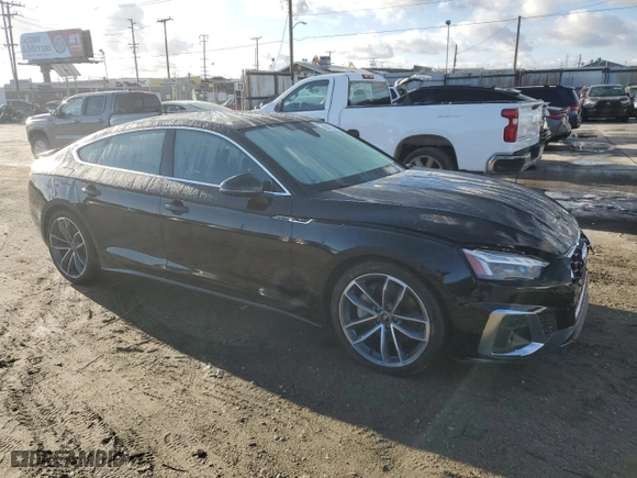 2024 Audi A5 Sportback S line Premium with VIN WAUDACF58RA004479, listed as a Copart auction lot 48067125 with 5,952 mi miles and Salvage Title. Bid and sale history available at carsss.com. Image 4.
