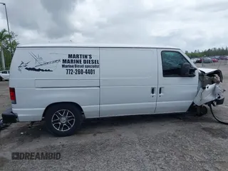2010 Ford Econoline Cargo Commercial with VIN 1FTNE1EW1ADA63712, listed as a IAAI auction lot 42003310 with Not Provided miles and . Bid and sale history available at carsss.com. Image 13.