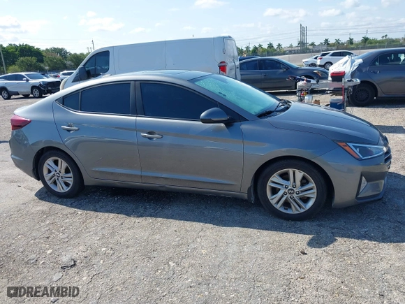 2019 Hyundai Elantra SEL with VIN 5NPD84LF1KH474787, listed as a IAAI auction lot 41969488 with 53,305 mi miles. Bid and sale history available at carsss.com. Image 13.