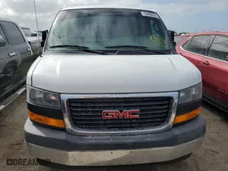 2019 GMC Savana Cargo Van with VIN 1GTW7AFG5K1256647, listed as a Copart auction lot 76400634 with 35,729 mi miles and Non Repairable. Bid and sale history available at carsss.com. Image 5.