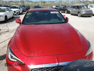 2022 Infiniti Q60 Luxe with VIN JN1EV7KK9NM600727, listed as a Copart auction lot 45541435 with Not Provided miles and Non Repairable. Bid and sale history available at carsss.com. Image 5.