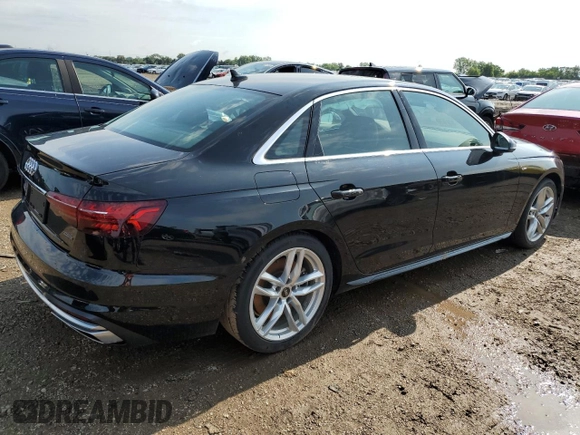 2024 Audi A4 S line Premium Plus z VIN WAUEAAF41RN009256, wystawiony jako Copart lot #60263255 z przebiegiem 21 345 mil mil oraz Czysty tytuł • Clean title. Historia ofert i sprzedaży dostępna na DreamBid. Obrazek 3.
