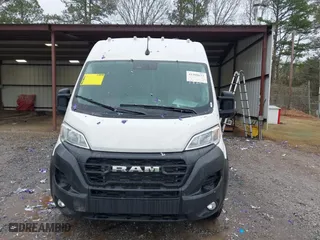2023 Ram ProMaster Cargo Van with VIN 3C6LRVBG1PE547927, listed as a IAAI auction lot 41900633 with 25,030 mi miles. Bid and sale history available at carsss.com. Image 12.