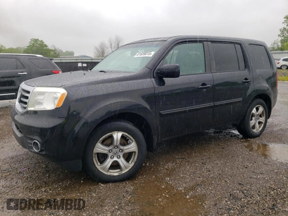 2012 Honda Pilot EX-L with VIN 5FNYF4H58CB041202, listed as a Copart auction lot 61659015 with 192,475 mi miles and Clean title. Bid and sale history available at DreamBid. Image 1.