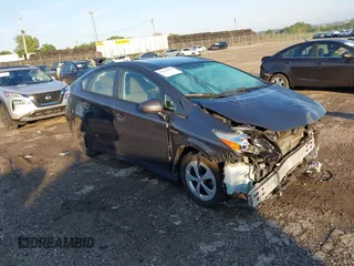 2014 Toyota Prius Four with VIN JTDKN3DU6E0359966, listed as a IAAI auction lot 42656956 with 176,756 mi miles and . Bid and sale history available at DreamBid. Image 1.