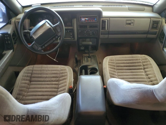 1995 Jeep Grand Cherokee Laredo with VIN 1J4GZ58Y0SC572757, listed as a Copart auction lot 52733375 with 160,588 mi miles and Salvage Title. Bid and sale history available at carsss.com. Image 8.
