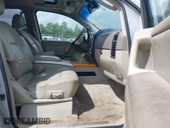 2007 Infiniti QX56 z VIN 5N3AA08C97N802501, wystawiony jako IAAI lot #42250150 z przebiegiem 212 118 mil mil oraz . Historia ofert i sprzedaży dostępna na DreamBid. Obrazek 5.