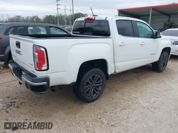 2020 GMC Canyon 2WD SLE with VIN 1GTG5CEN6L1116260, listed as a IAAI auction lot 41253835 with 38,901 mi miles. Bid and sale history available at carsss.com. Image 4.