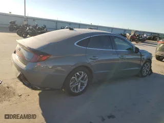 2022 Hyundai Sonata SEL with VIN KMHL14JA0NA232717, listed as a Copart auction lot 83670424 with 41,033 mi miles and Salvage Title. Bid and sale history available at carsss.com. Image 3.