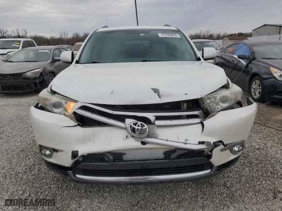 2013 Toyota Highlander with VIN 5TDZK3EH0DS102080, listed as a Copart auction lot 47295035 with 140,509 mi miles and Salvage Title. Bid and sale history available at carsss.com. Image 5.
