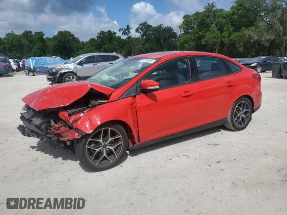 2017 Ford Focus SEL with VIN 1FADP3H21HL238248, listed as a Copart auction lot 52285045 with 138,012 mi miles and Salvage Title. Bid and sale history available at carsss.com. Image 1.