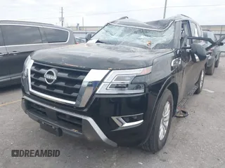 2023 Nissan Armada SV with VIN JN8AY2AC9P9183796, listed as a IAAI auction lot 41235807 with Not Provided miles. Bid and sale history available at carsss.com. Image 17.