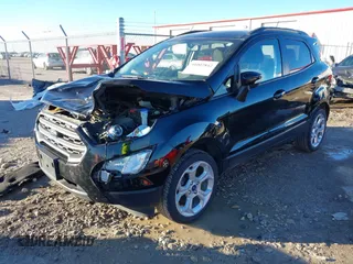 2021 Ford EcoSport SE with VIN MAJ3S2GE1MC442350, listed as a IAAI auction lot 41002842 with 54,973 mi miles and . Bid and sale history available at carsss.com. Image 2.