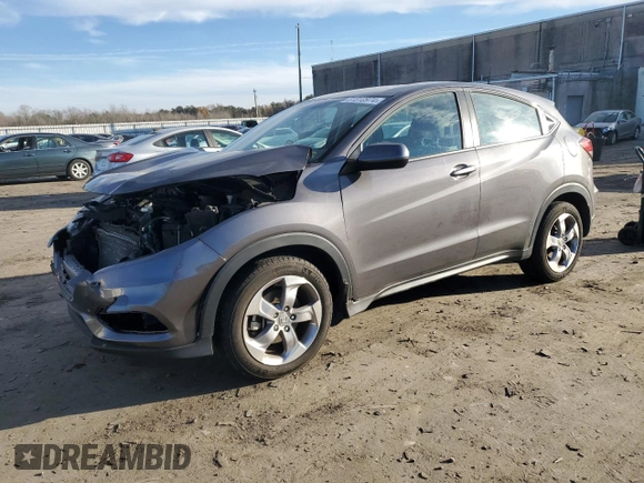 2022 Honda HR-V LX with VIN 3CZRU6H31NM757095, listed as a Copart auction lot 81810974 with 56,774 mi miles and Salvage Title. Bid and sale history available at carsss.com. Image 1.