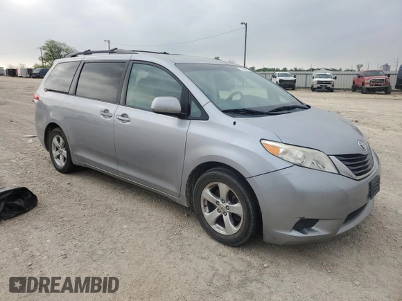 2012 Toyota Sienna LE AAS with VIN 5TDKK3DC8CS183853, listed as a Copart auction lot 51315015 with 178,193 mi miles and Salvage Title. Bid and sale history available at carsss.com. Image 4.