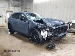 2024 Mazda CX-5 S Preferred with VIN JM3KFBCM6R0382444, listed as a Copart auction lot 52103785 with 3,499 mi miles and Salvage Title. Bid and sale history available at DreamBid. Image 4.