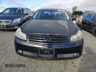 2007 Infiniti M45 Sdn with VIN JNKBY01E87M402829, listed as a Copart auction lot 72675524 with 152,108 mi miles and Salvage Title. Bid and sale history available at carsss.com. Image 5.