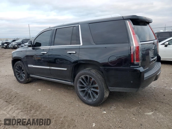 2017 Cadillac Escalade Premium Luxury with VIN 1GYS3CKJ4HR337750, listed as a Copart auction lot 87628035 with 107,142 mi miles and Clean title. Bid and sale history available at DreamBid. Image 2.