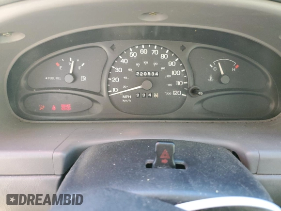 1999 Ford Escort SE z VIN 3FAFP15P0XR193865, wystawiony jako Copart lot #82397294 z przebiegiem 220 534 mil mil oraz Szkoda całkowita • Salvage title. Historia ofert i sprzedaży dostępna na DreamBid. Obrazek 9.