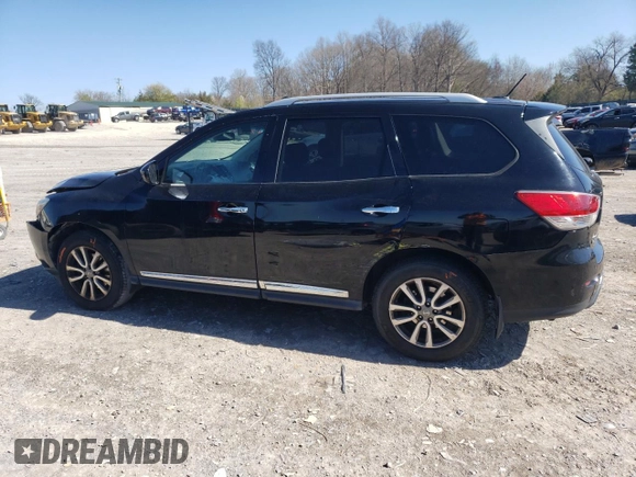 2013 Nissan Pathfinder SL with VIN 5N1AR2MM9DC643563, listed as a Copart auction lot 50131875 with 151,413 mi miles and Clean Title. Bid and sale history available at carsss.com. Image 2.