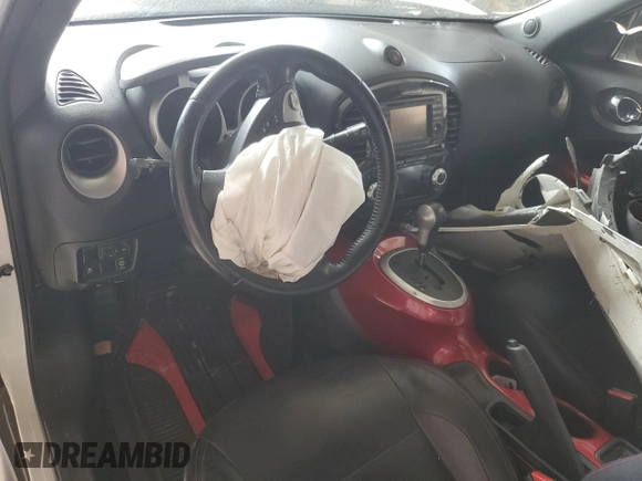 2014 Nissan Juke S with VIN JN8AF5MV2ET358751, listed as a Copart auction lot 48776515 with Not Provided miles and Salvage Title. Bid and sale history available at carsss.com. Image 8.