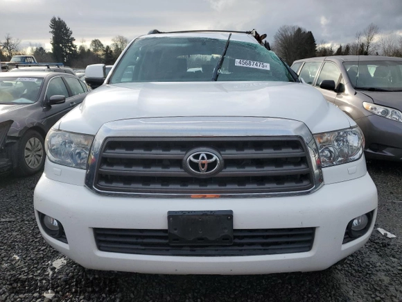 2014 Toyota Sequoia SR5 with VIN 5TDBW5G12ES104755, listed as a Copart auction lot 45687475 with 131,439 mi miles and Salvage Title. Bid and sale history available at carsss.com. Image 5.