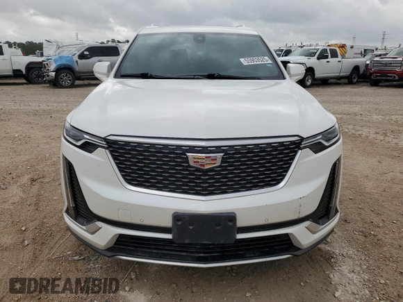 2021 Cadillac XT6 Premium Luxury with VIN 1GYKPCRSXMZ169206, listed as a Copart auction lot 55953525 with 64,789 mi miles and Salvage Title. Bid and sale history available at DreamBid. Image 5.