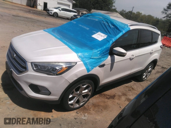 2017 Ford Escape Titanium with VIN 1FMCU0JD8HUE52149, listed as a IAAI auction lot 41974274 with 143,707 mi miles and . Bid and sale history available at DreamBid. Image 17.