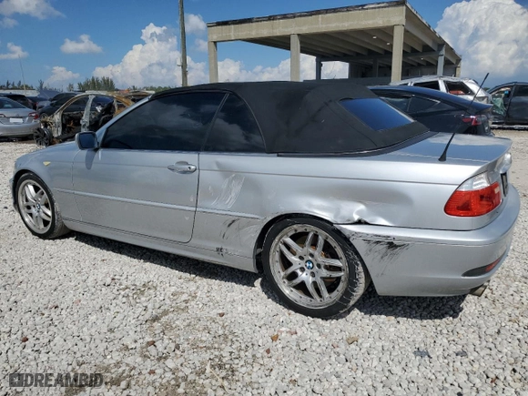 2004 BMW 3 Series 330Ci with VIN WBABW53494PL43211, listed as a Copart auction lot 50589665 with 151,133 mi miles and Salvage Title. Bid and sale history available at carsss.com. Image 2.