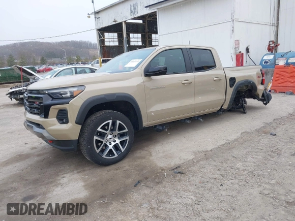 2024 Chevrolet Colorado 4WD Z71 with VIN 1GCPTDEK4R1247018, listed as a IAAI auction lot 41887241 with 1,333 mi miles. Bid and sale history available at carsss.com. Image 20.