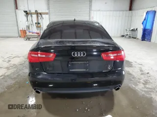 2014 Audi A6 Premium Plus with VIN WAUGFAFC5EN030039, listed as a Copart auction lot 53265225 with 106,784 mi miles and Salvage title. Bid and sale history available at DreamBid. Image 6.