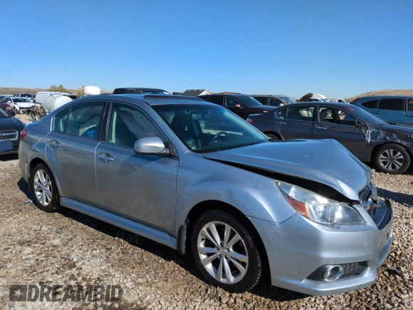 2014 Subaru Legacy Limited with VIN 4S3BMBN61E3020043, listed as a Copart auction lot 54016045 with 112,451 mi miles and Salvage title. Bid and sale history available at DreamBid. Image 4.