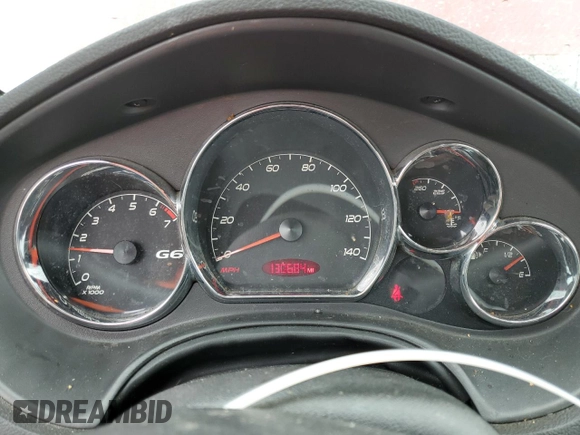 2007 Pontiac G6 GT with VIN 1G2ZH35N674137327, listed as a Copart auction lot 71046534 with 130,684 mi miles and Salvage Title. Bid and sale history available at carsss.com. Image 9.